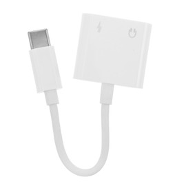 jojofuny Type-c to Headphone Splitter with Charging Port Compact USB-c Connector for Charging and Audio Use for and Daily Use