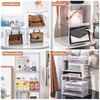4 Packs Clear Handbag Storage Organizer for Closet, Acrylic Display