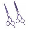 Purple Dragon Kit 2 Tijeras Prof Estilista Barbero Peluquero Increibles