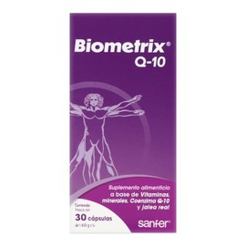 Biometrix A-OX Suplemento Antioxidante Omega 3 6 9 30 Cápsulas Sanfer