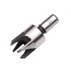 8Pcs Woodworking Chamfer Drilling Tool Wood Plug Cutter Drill Bit