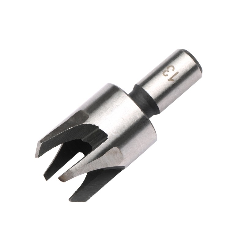 8Pcs Woodworking Chamfer Drilling Tool Wood Plug Cutter Drill Bit