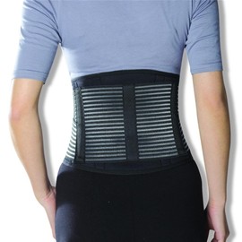 NeoPhysio Comfort Back Support Medical Grade Lumbar Brace. size: M = 27-33 inches