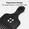 Plastic Afro Hair Comb (B)