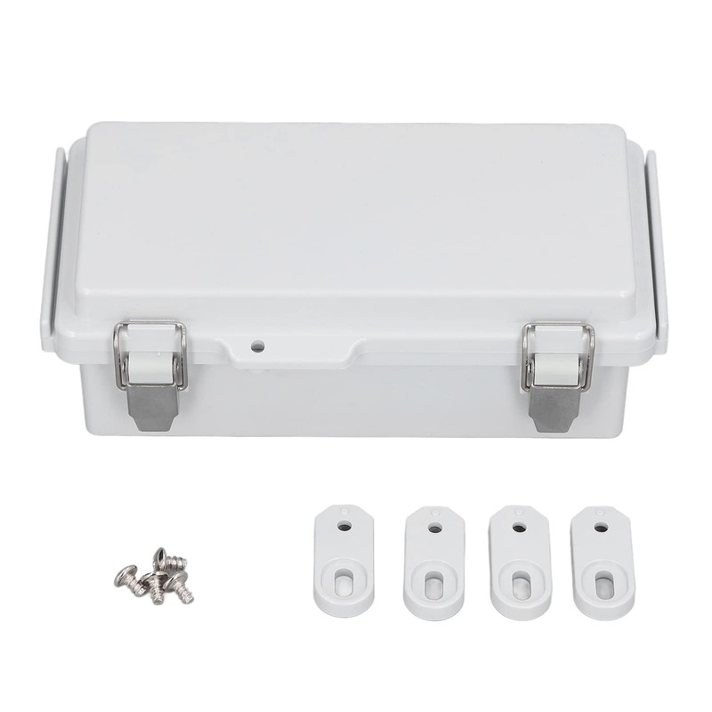 Jiawu Outdoor Electronic Enclosure Waterproof Electric Box ABS + Stainless