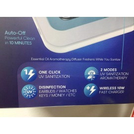 ION Tzumi Ion UV Cell Phone Sanitizer &/and Aromatherapy Diffuser (Kills 99% Germs)