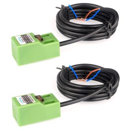 GUUZI 2pcs SN04-N DC NPN Proximity Sensor Inductive Proximity Switch Sensor Switch 5 mm 3-Wire 6-36V/DC