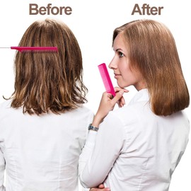 16 Pieces Rat Tail Comb Foiling Combs Steel Pin Rat Tail Fiber Heat Resistant Teasing Combs with Stainless Steel Pintail for Women Girls Hair Styling