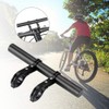 Bicycle Handlebar Extension Frame, Multi Function Bike Extender Rack Double