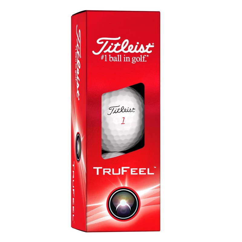 TITLEIST 24 TRUFEEL DZ Unisex White Golf Ball