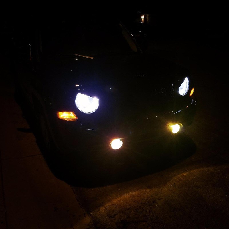 Bolaxin for Jeep Accessories Bezels Front Light Headlight Angry Bird