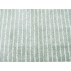 MAGNOLIA HOME SKYFALL SPA AQUA BLUE STRIPE UPHOLSTERY FABRIC $9.99/YD BTY 88FE