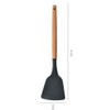 Silicone Rubber Kitchen Cooking Spatula - Heat Resistant - Nonstick