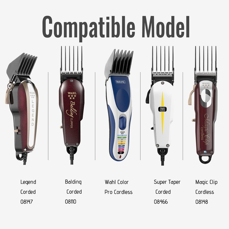 3 Inch Clipper Guards, Hair Clipper Guide Combs Premium for