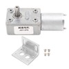 Gear Motor 4‑25kg·cm 12mm Shaft Self Locking Reversible DC 24V