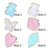Anillos Pegamento Extensin De Pestaas Piedra Jade 3pz Full Modelos