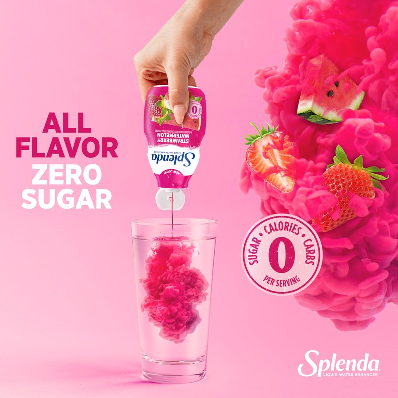 SPLENDA Liquid Water Enhancer Drops, Sugar Free, Zero Calorie, Natural
