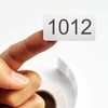 Consecutive Numbered Stickers 1001-2000, Inventory Labels 1.6 x 0.8 Inch,