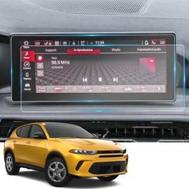 YEE PIN 2024 2025 Hornet Screen Protector 10.25" for 2023 2024 2025 Dodge Hornet (GT, GT Plus, R/T, R/T Plus) Infotainment Screen Protector Screen Cover Screen Saver for Dodge Hornet Accessories 2Pack