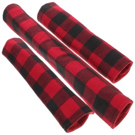 Tofficu 1Set Refrigerator Handle Cover Skin Friendly Protector for Kitchen Appliances Suitable for Fridge Ovens Dishwashers Plaid Handles from Scratches