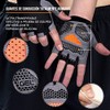 Guantes de Ciclismo para Bicicleta de Montaa Almohadilla de Espuma