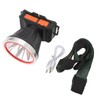 LED Induction Headlamp 3 Gears Lighting Wearable Flashlight Dimmable Head