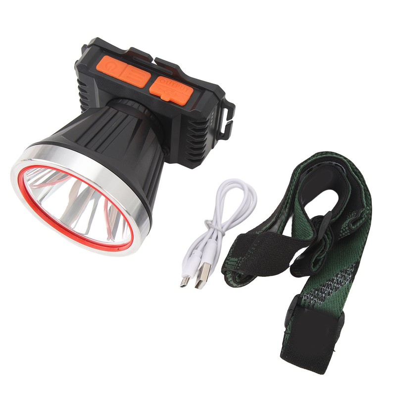 LED Induction Headlamp 3 Gears Lighting Wearable Flashlight Dimmable Head