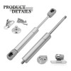 Moicstiy 2Pcs 6 Inch Gas Struts, 30N/ 6.7lb Safety Lift