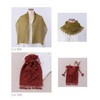 Olympus COL. 284 Yellow Khaki Lace Yarn, Gold No. 40,