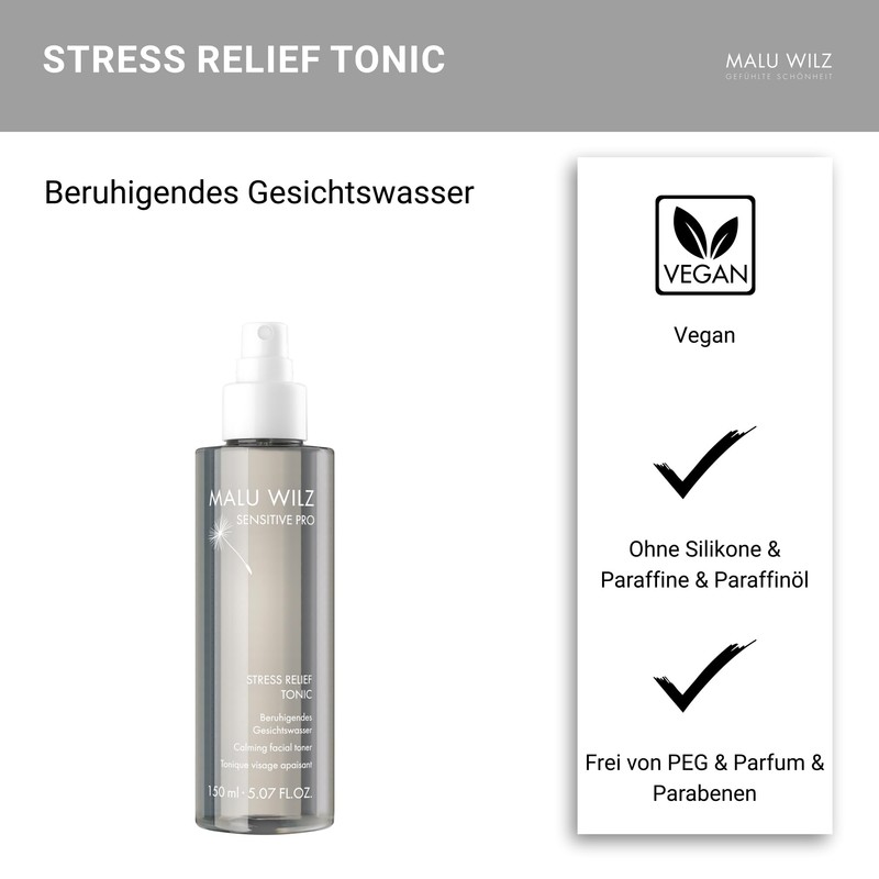 Malu Wilz Sensitive Pro Stress Relief Tonic - Soothing Toner