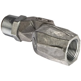 Husky 000350 3/4" Male NPTF x 3/4" Female NPTF Multi-Plane Swivel, 19mm Male x 19mm Female