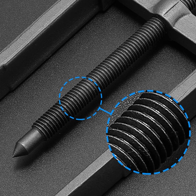 TOTMOX High Carbon Steel Two Jaw Gear Puller Universal Wheel