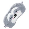 Baluue Gray Monkey Sleep Mask Soft Fabric Sleep Mask for