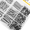 Mywish 448PCS M5 M6 M8 Screw Set, Metric Bolt Assortment,