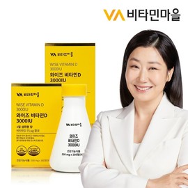 Vitamin Village Vitamin D 3000IU, total 360 tablets, 2 bottles, 12 month supply / 비타민마을 비타민D 3000IU 총360정 2병 12개월분