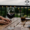 Etched Monogram 16oz Stemmed Wine Glass (Letter C)