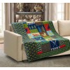 Virah Bella Bold Colorful LAKE & LODGE Reversible Thin Soft
