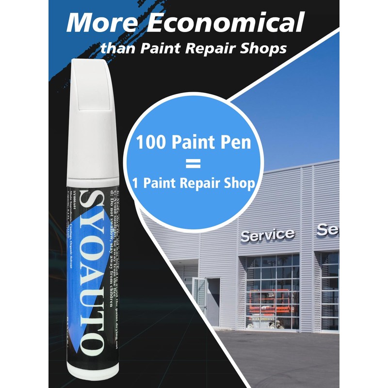 SYOAUTO White Touch Up Paint for Cars White Car Touch