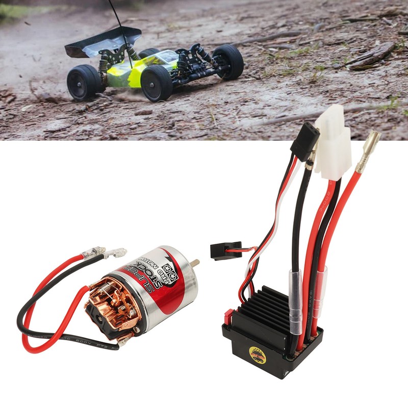 540 Brushed Motor 320A Brushed ESC Accurate Brushed Motor ESC
