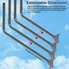 Antenna Mount for Long Wall - Lenght Adjustable Long Eave