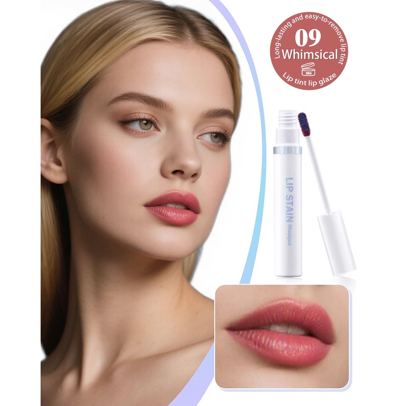 Berinist Lip Stain Masque Lip Liner Stain Long Lasting Waterproof