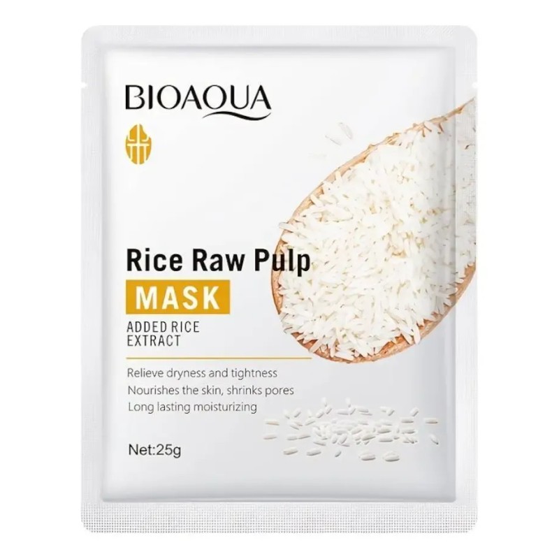 Extracto De Serum De Arroz Reduce Poros Mascarilla De Arroz