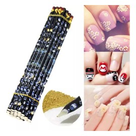 Xiaoya 5 Piezas De Lápiz De Cera Para Decoraciones Cristales Uñas