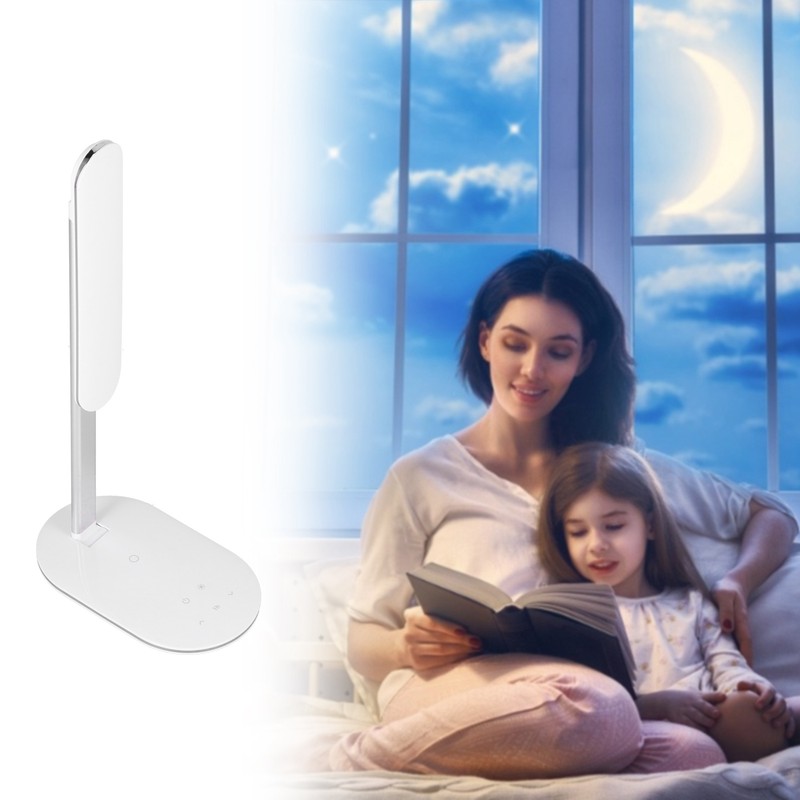 Wireless Charging Table Lamp LED Table Lamp with USB Charging