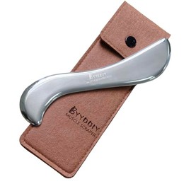 BYYDDIY Single-Bevel Stainless Steel Gua Sha Muscle Scraper Tool,Muscle Scraping Tool (S-Pro)