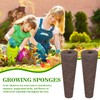 GOTVUGE 50pcs Grow Sponges for Hydroponics, Hydroponics Growing System Pods,
