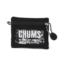 Chums 24 Monkey Magic Key Coin Case, Black