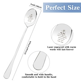 Son Gifts from Mum Easter Gifts for Son Stainless Steel Spoon with Gift Box Son Birthday Gifts Special Son Gifts Mum Son Gifts Mother and Son Gifts Happy Birthday Son to My Son