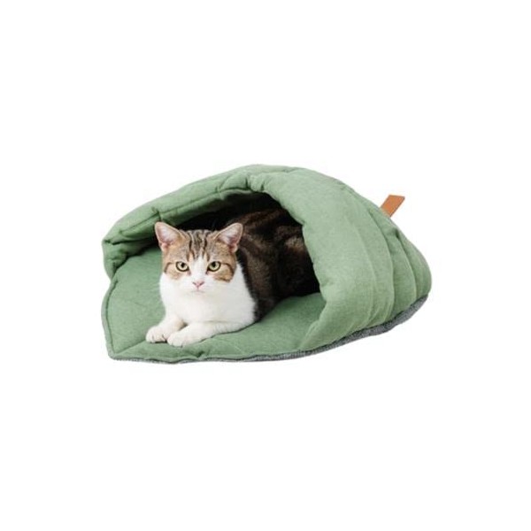 Scout & Friends Leaf Shape Pet Bed Warm Snuggle Cave