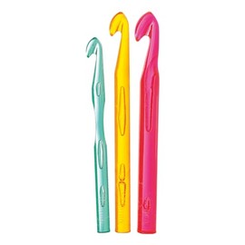 Crochet Hooks Set of 3 Large Size XXL Needle Size 10, 12 & 15
